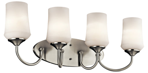 Aubrey Bath Sconce 4-Light in Brushed Nickel