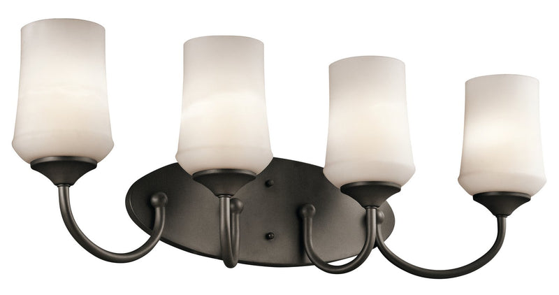Aubrey 4-Light Bath Vanity Light in Olde Bronze