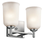 Shailene 2-Light Bath Vanity Light in Chrome