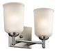 Shailene Bath Sconce 2-Light in Brushed Nickel