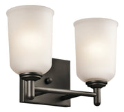 Shailene 2-Light Bath Vanity Light in Olde Bronze