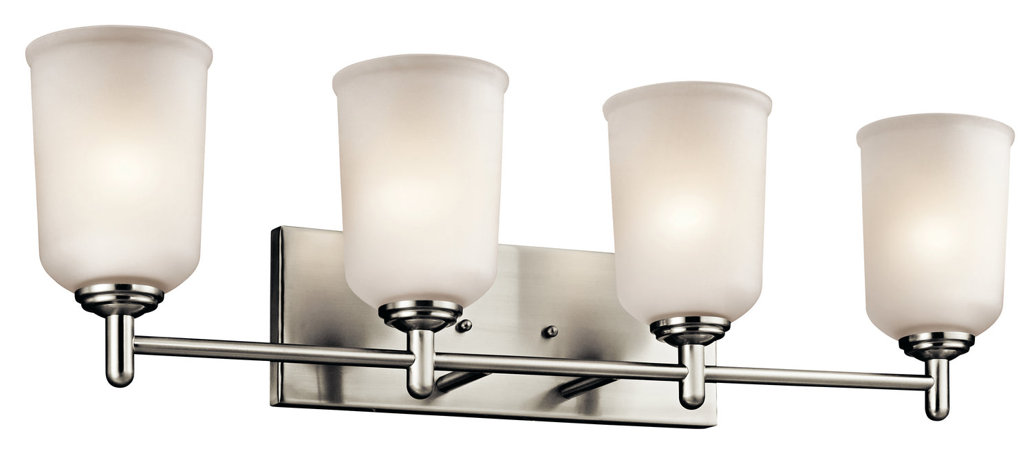 Shailene Bath Sconce 4-Light in Brushed Nickel