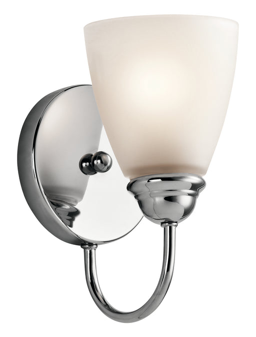 Jolie Wall Sconce 1-Light in Chrome