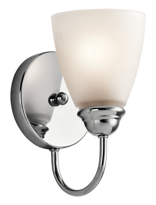 Jolie Wall Sconce 1-Light in Chrome
