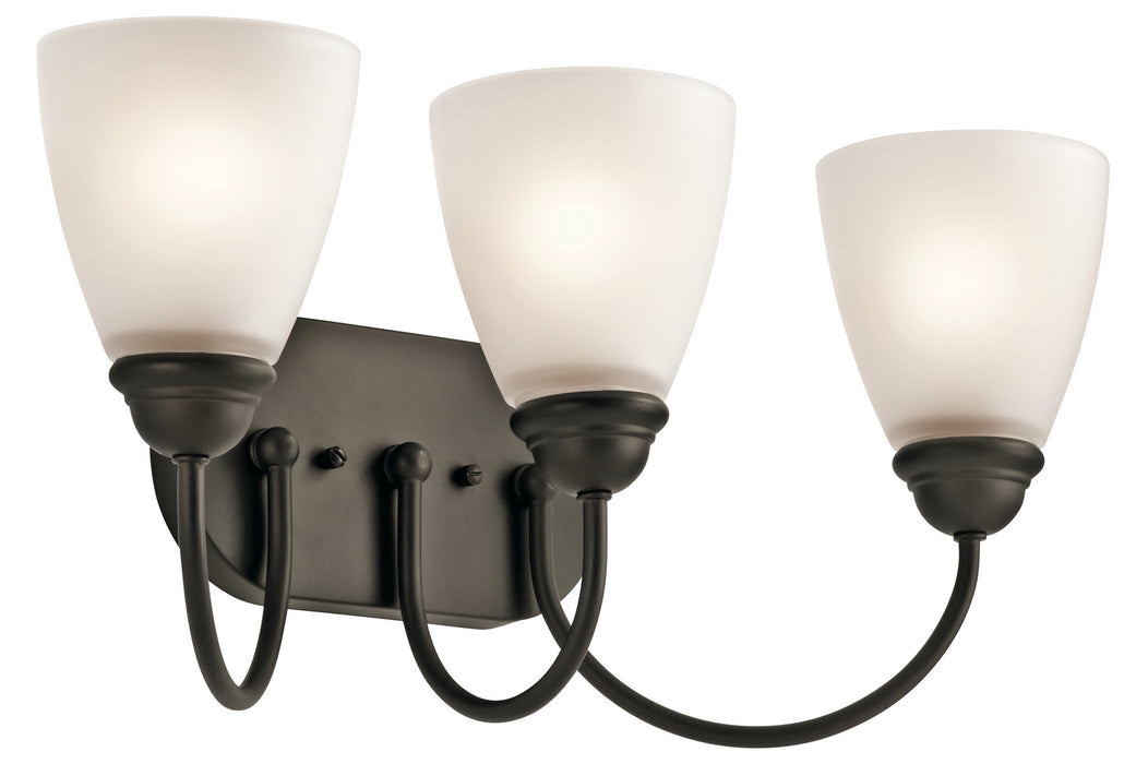 Jolie Bath Sconce 3-Light in Olde Bronze