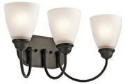 Jolie 3-Light Bath Vanity Light in Olde Bronze