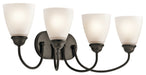 Jolie Bath Sconce 4-Light in Olde Bronze