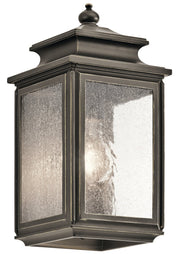 Wiscombe Park Outdoor Wall Lantern in Olde Bronze