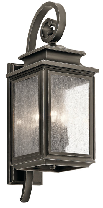 Wiscombe Park Outdoor Wall 3-Light in Olde Bronze