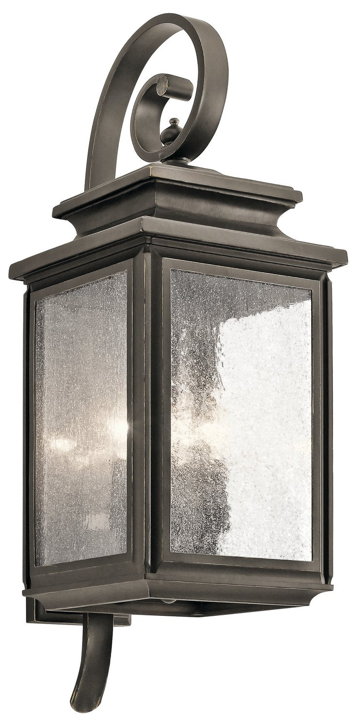 Wiscombe Park 4-Light Outdoor Wall Lantern in Olde Bronze