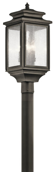 Wiscombe Park 4-Light Outdoor Post Light in Olde Bronze