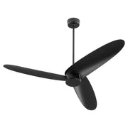 Brisa 60" 3-Blade Ceiling Fan in Matte Black