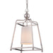 Sylvan 1 Light Pendant in Polished Nickel