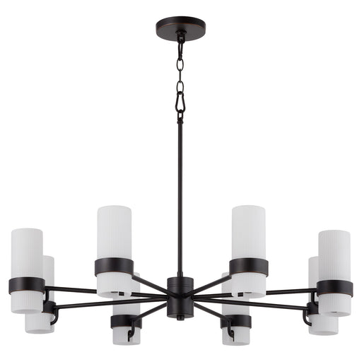 Sojourn 8 Light Chandelier in Bronze