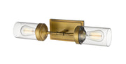 Calliope 2 Light 20.75" Wall Sconce in Foundry Brass