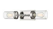 Calliope 2 Light 20.75" Wall Sconce in Polished Nickel