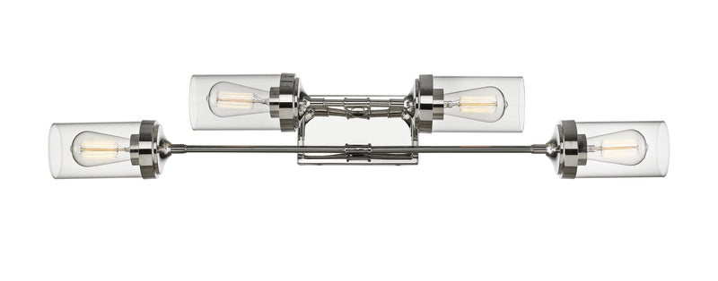 Calliope 4 Light 38" Vanity in Polished Nickel