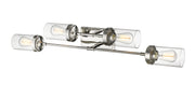 Calliope 4 Light 38" Vanity in Polished Nickel