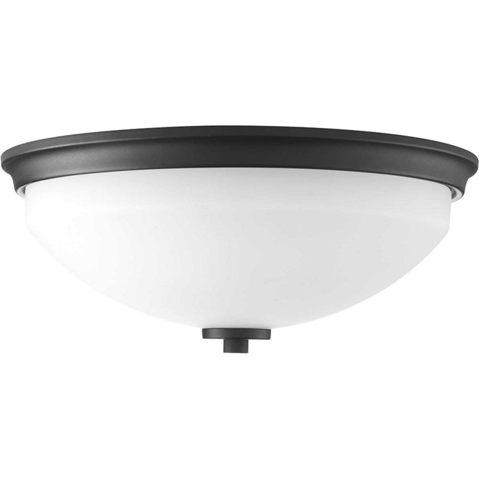 Replay Two Light Flush Mount in Black