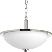 Replay 2-Light Semi-Flush Mount in Polished Nickel