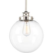 Penn Small Pendant in Polished Nickel