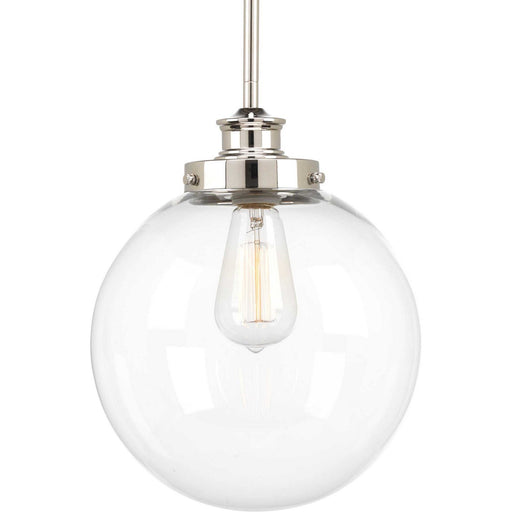 Penn Small Pendant in Polished Nickel
