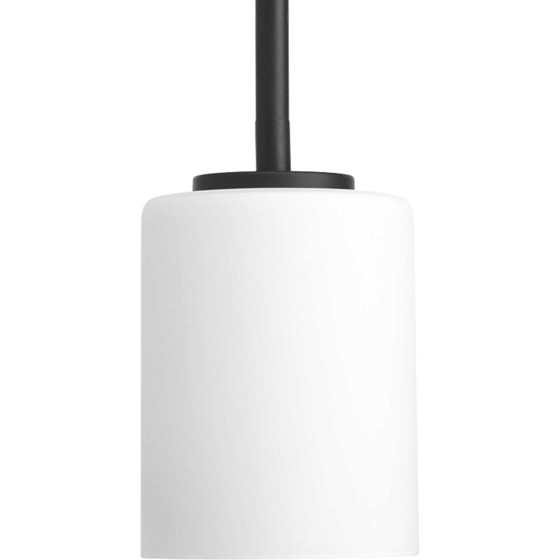 Replay Etched Glass Mini Pendant in Black