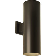 Cylinder 6" Up/Down Outdoor Wall Sconce in Antique Bronze