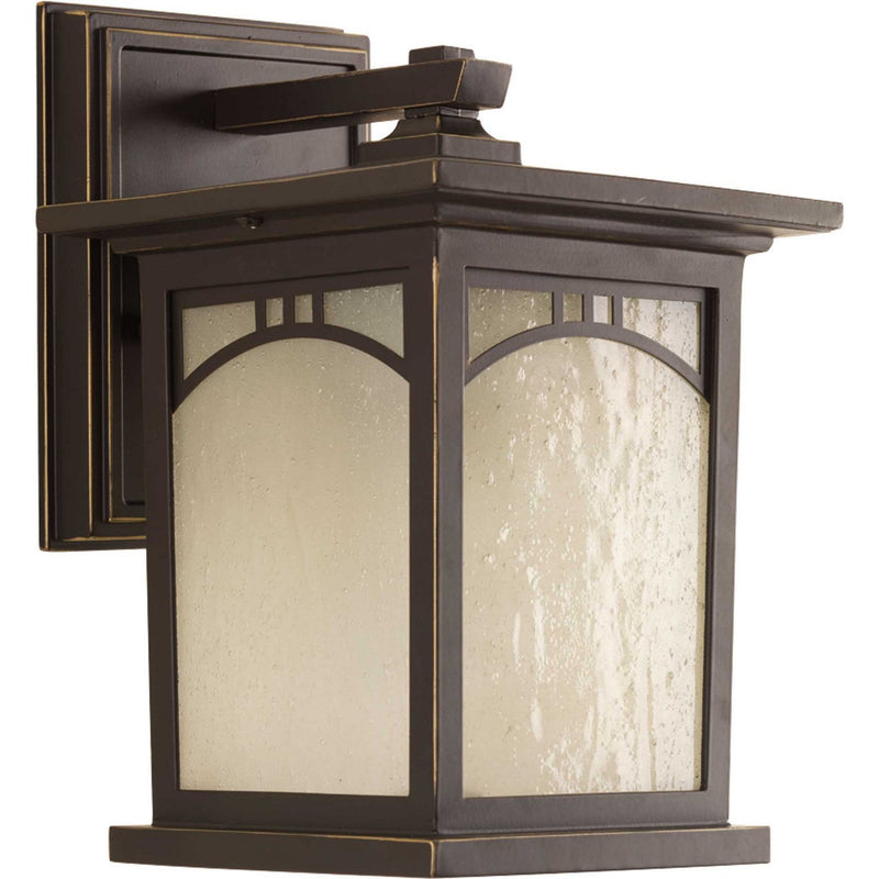 Residence Small Outdoor Wall Lantern in Antique Bronze