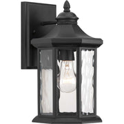 Edition Medium Outdoor Wall Lantern in Black