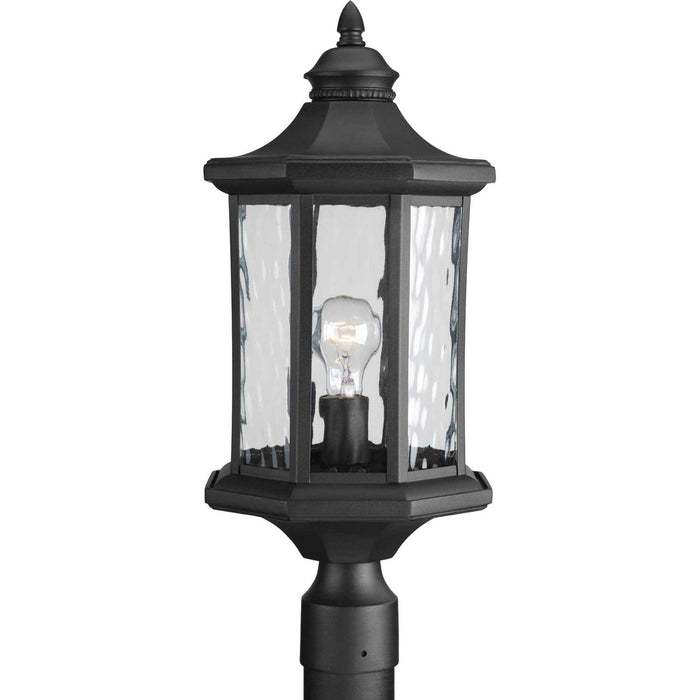 Edition One Light Post Lantern in Black