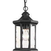Edition Outdoor Lantern Pendant in Black