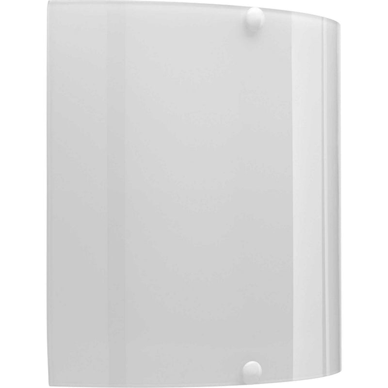 LED Satin Opal Wall Sconce in White