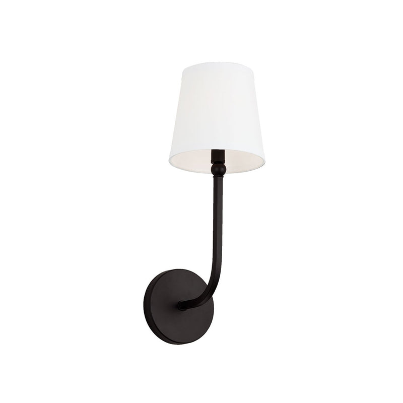 Dawson Wall Sconce in Matte Black