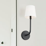 Dawson Wall Sconce in Matte Black