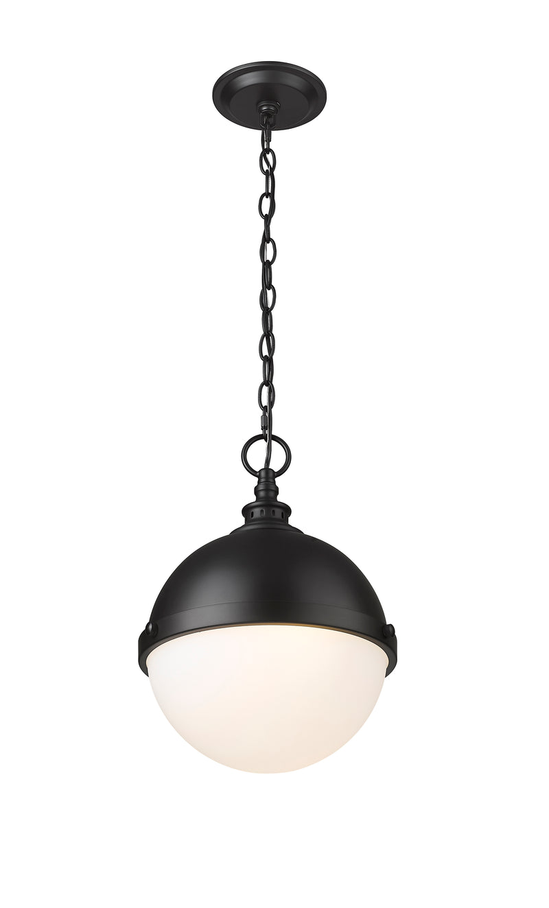 Peyton 2 Light Pendant in Matte Black