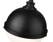 Peyton 2 Light Pendant in Matte Black