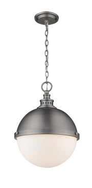 Peyton 2 Light 14.75" Pendant in Antique Nickel
