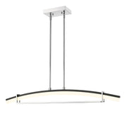 Arc 1 Light 43.5" Linear Pendant in Chrome