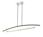 Arc 1 Light 43.5" Linear Pendant in Chrome