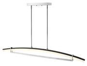 Arc 1 Light 56.25" Linear Pendant in Chrome