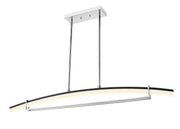 Arc 1 Light 56.25" Linear Pendant in Chrome