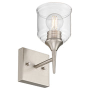 Beacon Wall Sconce in Brushed Steel