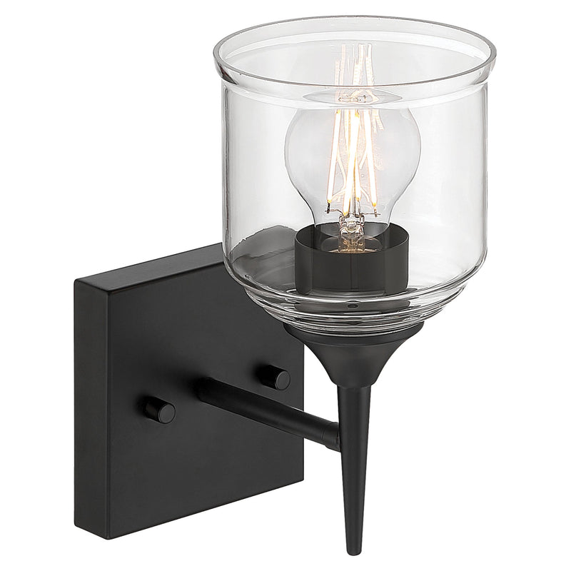 Beacon Wall Sconce in Matte Black