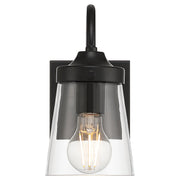 Dickens Bath Sconce in Black