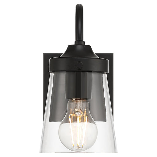 Dickens Bath Sconce in Black
