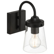 Dickens Bath Sconce in Black