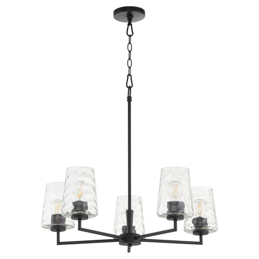 Goodwin 5 Light Chandelier in Matte Black