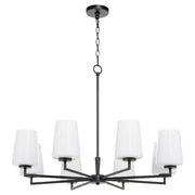 Goodwin 8 Light Chandelier in Matte Black