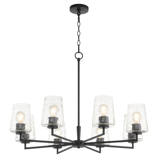 Goodwin 8 Light Chandelier in Matte Black